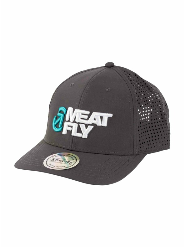 Meatfly Meatfly șapcă Nollie Perfor Cap Gri / Alb Revital | Gri | Mărime