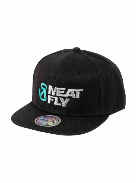 Meatfly Meatfly șapcă Ness Snapback Negru / Gri Revital | Negru | Mărime
