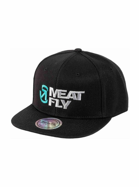 Meatfly Meatfly șapcă Ness Snapback Negru / Gri Revital | Negru | Mărime