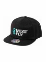 Meatfly Meatfly șapcă Ness Snapback Negru / Gri Revital | Negru | Mărime