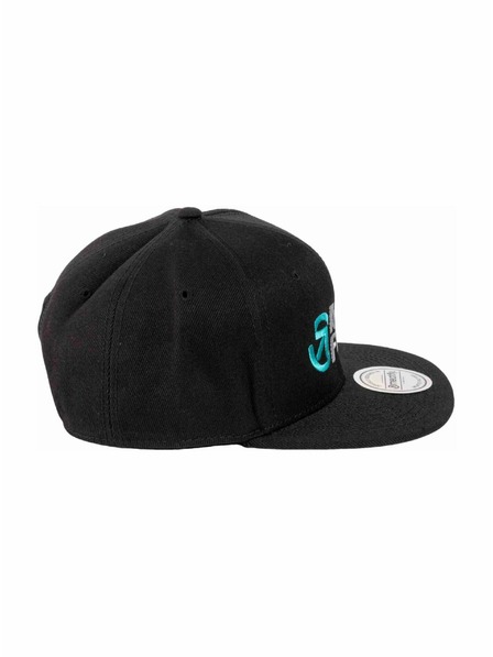 Meatfly Meatfly șapcă Ness Snapback Negru / Gri Revital | Negru | Mărime