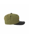 Meatfly Meatfly șapcă Flanker Snapback Munte Roșu/Măsliniu/Negru