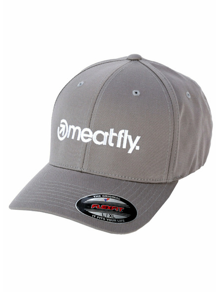 Meatfly Meatfly Brand Flexfit Gri