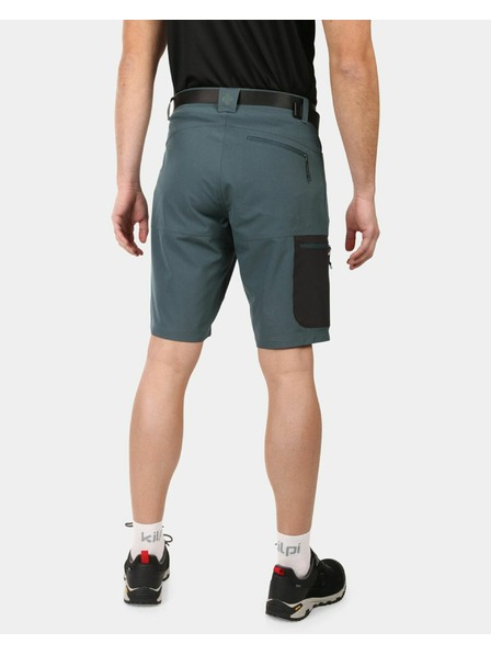 Kilpi Pantaloni scurți outdoor pentru bărbați Kilpi NAVIA-M Verde Închis