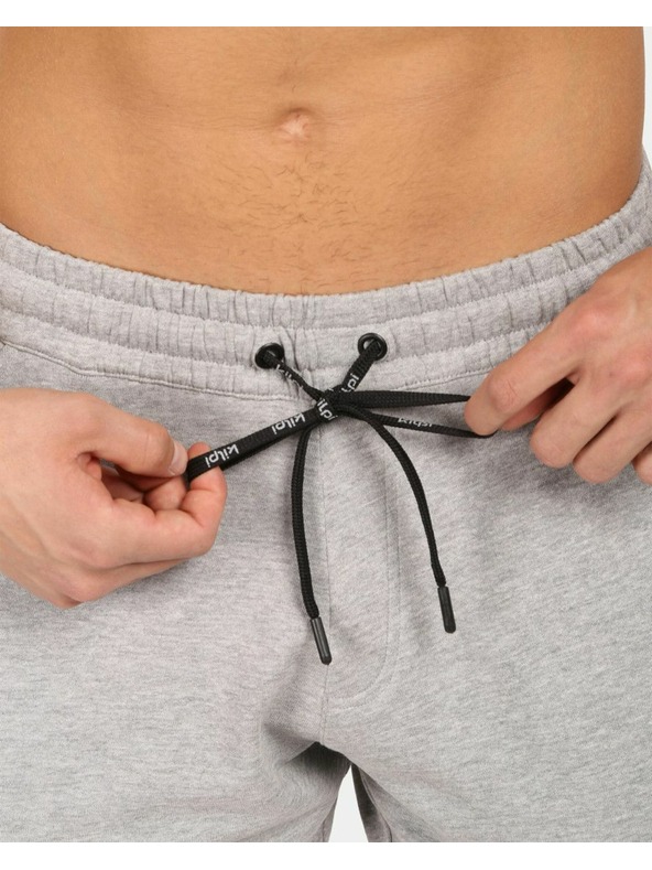 Kilpi Pantaloni scurți din bumbac pentru bărbați Kilpi TUSCON-M Gri Deschis