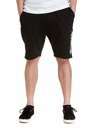 Meatfly Pantaloni scurți de trening pentru bărbați Meatfly Cushy Black