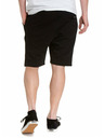 Meatfly Pantaloni scurți de trening pentru bărbați Meatfly Cushy Black