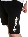 Meatfly Pantaloni scurți de trening pentru bărbați Meatfly Cushy Black
