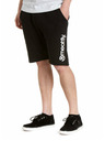 Meatfly Pantaloni scurți de trening pentru bărbați Meatfly Cushy Black