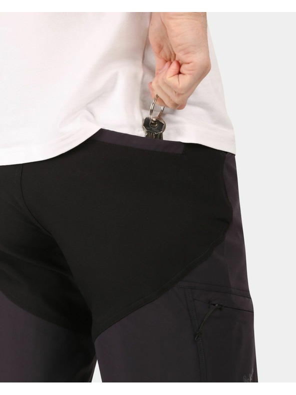 Kilpi Pantaloni outdoor 3/4 pentru bărbați Kilpi OLPRA-M Negru
