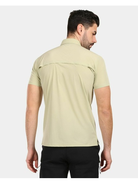 Kilpi Cămașă outdoor pentru bărbați Kilpi BOMBAY-M Bej