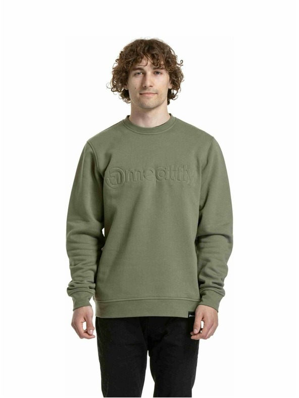 Meatfly Hanorac pentru bărbați Meatfly Luke Olive | Verde |
