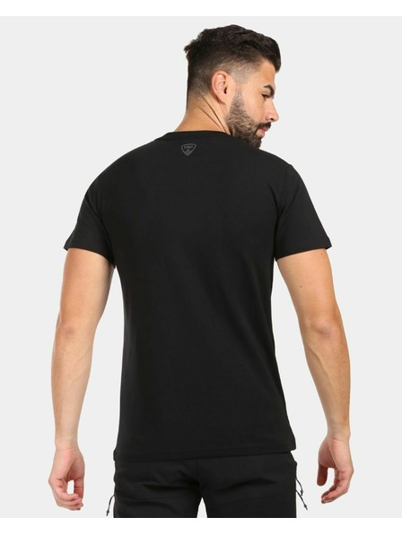 Kilpi Tricou de bumbac pentru bărbați Kilpi DISCOVER-M Negru