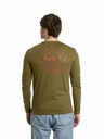 Meatfly Meatfly tricou pentru bărbați cu mânecă lungă Judgement 30 Khaki Green