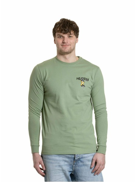 Meatfly Meatfly tricou pentru bărbați cu mânecă lungă Julien Basil Skeleton