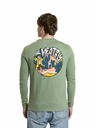 Meatfly Meatfly tricou pentru bărbați cu mânecă lungă Julien Basil Skeleton