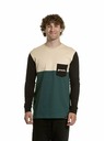 Meatfly Meatfly tricou pentru bărbați cu mânecă lungă Harvey Sand / Botanical