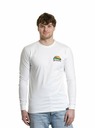 Meatfly Meatfly tricou pentru bărbați cu mânecă lungă Julien White Mountains