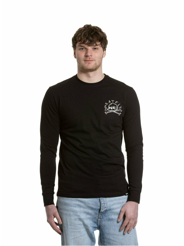 Meatfly Meatfly tricou pentru bărbați cu mânecă lungă Judgement 30 Black