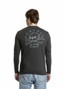Meatfly Meatfly tricou pentru bărbați cu mânecă lungă Judgement 30 Charcoal Heather | Gri