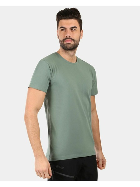 Kilpi Tricou din bumbac pentru bărbați Kilpi PROMO-M Khaki