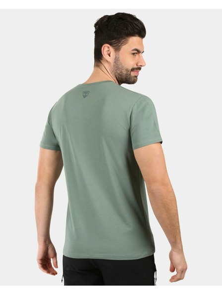 Kilpi Tricou din bumbac pentru bărbați Kilpi PROMO-M Khaki