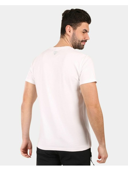 Kilpi Tricou de bumbac pentru bărbați Kilpi PROMO-M Alb