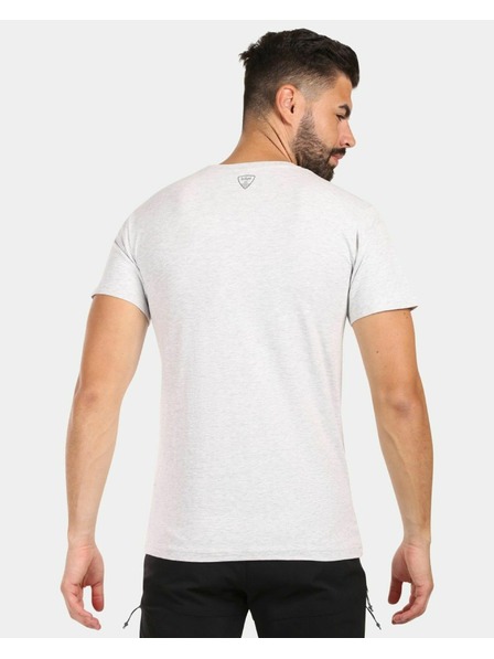 Kilpi Tricou de bumbac pentru bărbați Kilpi PROMO-M Gri deschis