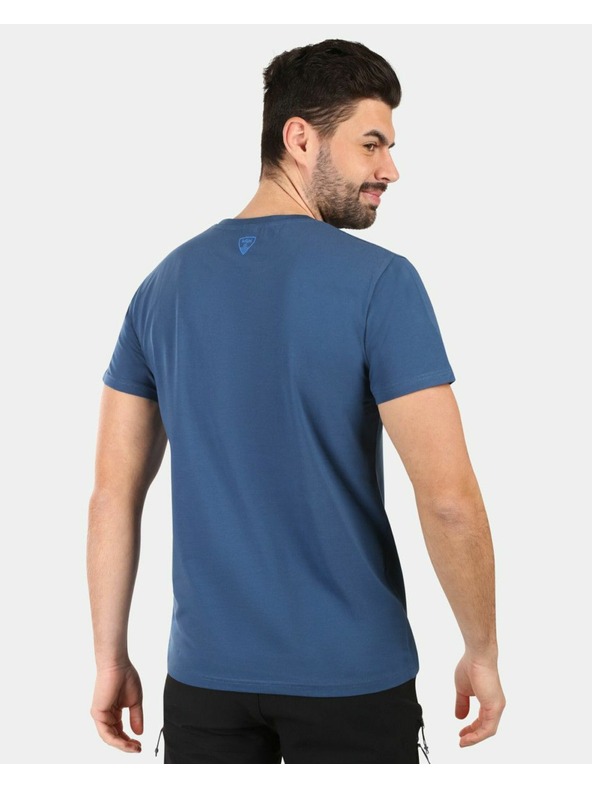 Kilpi Tricou din bumbac pentru bărbați Kilpi PROMO-M Albastru Închis