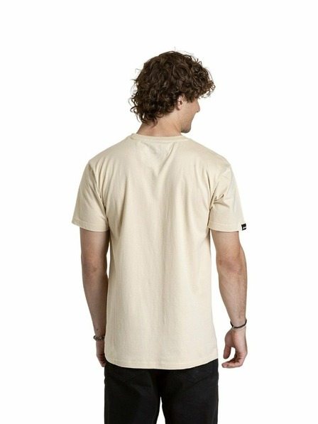 Meatfly Meatfly tricou pentru bărbați MF Logo Sand | Nisip