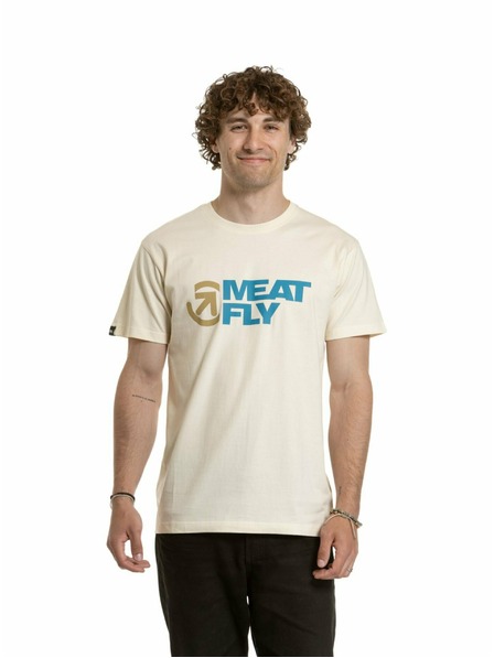 Meatfly Meatfly tricou pentru bărbați Revital Blanc | Alb