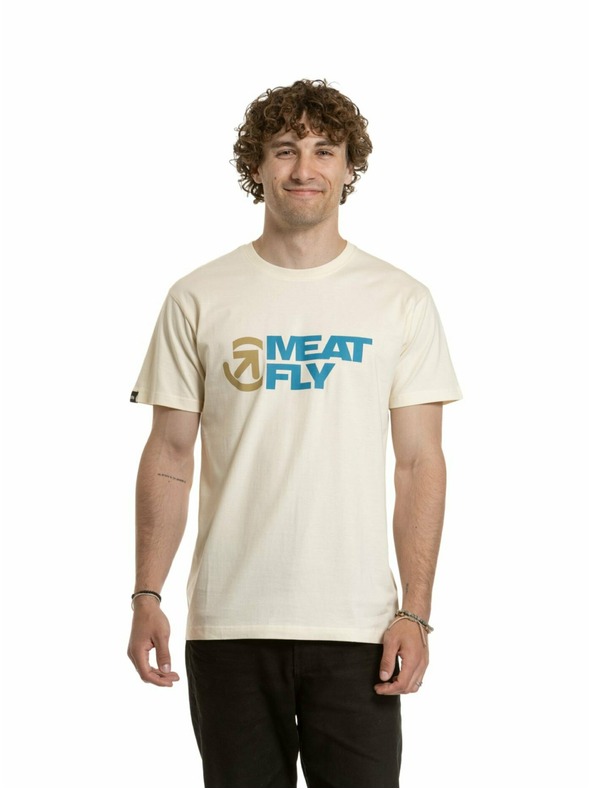 Meatfly Meatfly tricou pentru bărbați Revital Blanc | Alb