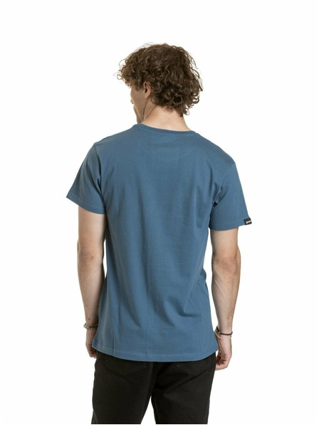 Meatfly Meatfly tricou pentru bărbați Logex Dark Slate | Gri