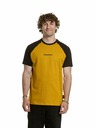 Meatfly Meatfly tricou pentru bărbați Ozzy Raglan Mustard / Black