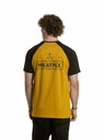 Meatfly Meatfly tricou pentru bărbați Ozzy Raglan Mustard / Black