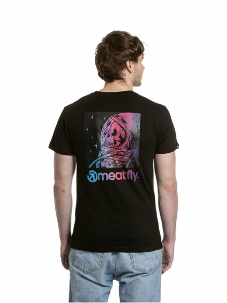 Meatfly Meatfly tricou pentru bărbați Cosmic Black
