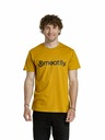 Meatfly Meatfly tricou pentru bărbați MF Logo Mustard