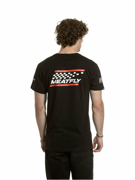 Meatfly Meatfly tricou pentru bărbați Furious Negru