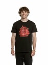 Meatfly Meatfly tricou pentru bărbați Flame Negru