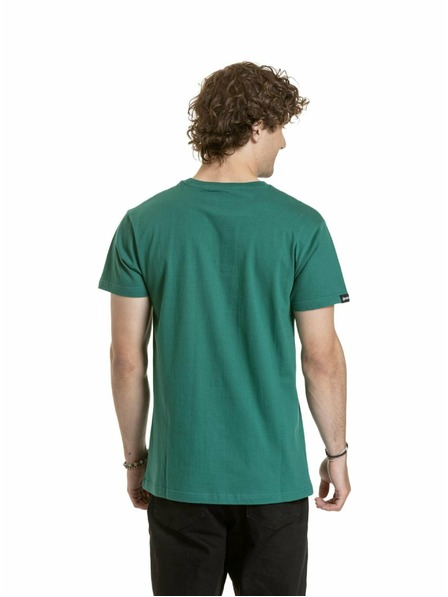 Meatfly Meatfly tricou pentru bărbați MF Logo Verde Pădure