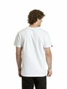 Meatfly Meatfly tricou pentru bărbați Striped Logo Alb | Alb
