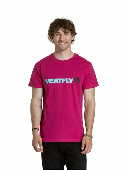 Meatfly Meatfly tricou pentru bărbați Logex Violet Închis