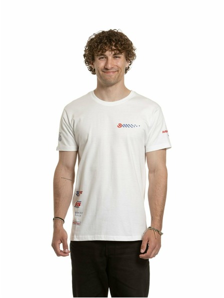 Meatfly Meatfly tricou pentru bărbați Furious Alb