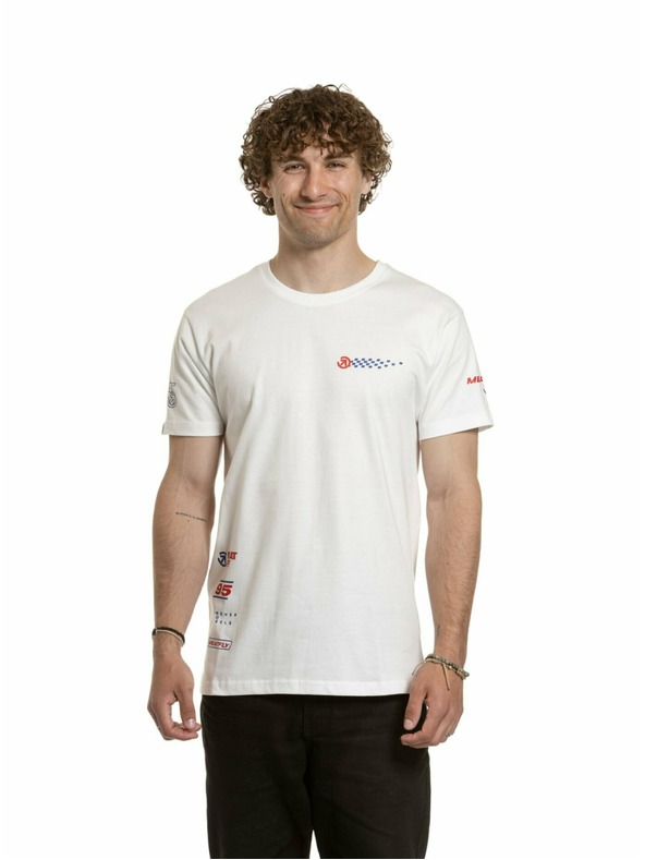 Meatfly Meatfly tricou pentru bărbați Furious Alb