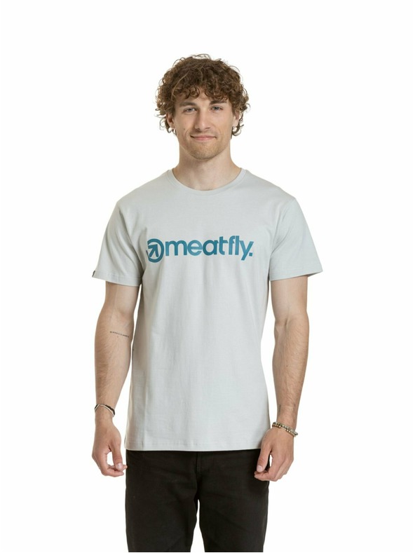 Meatfly Meatfly tricou pentru bărbați MF Logo Piatră