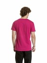 Meatfly Meatfly tricou pentru bărbați Striped Logo Violet Închis