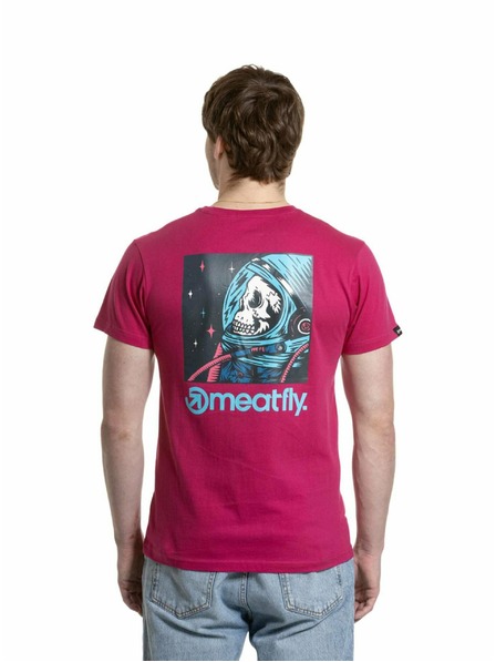Meatfly Meatfly tricou pentru bărbați Cosmic Violet Închis