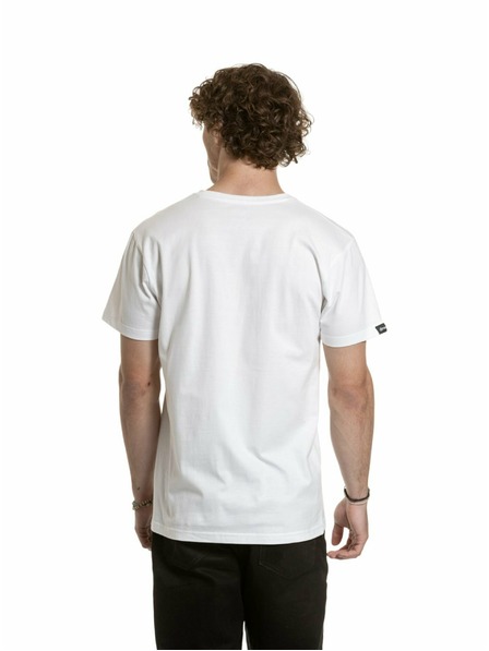 Meatfly Meatfly tricou pentru bărbați Matal Alb
