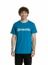 Meatfly Tricou Meatfly pentru bărbați MF Logo Funky Blue