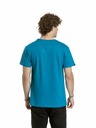 Meatfly Tricou Meatfly pentru bărbați MF Logo Funky Blue